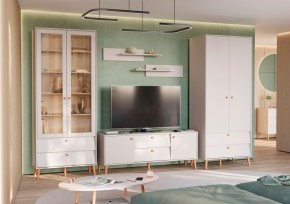 АФИНА Гостиная (модульная) кашемир серый в Можге - mozhga.ok-mebel.com | фото