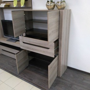 АФИНА А16а Шкаф МЦН Ясень Таормина в Можге - mozhga.ok-mebel.com | фото 2