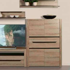 АФИНА А16а Шкаф МЦН Ясень Таормина в Можге - mozhga.ok-mebel.com | фото 3