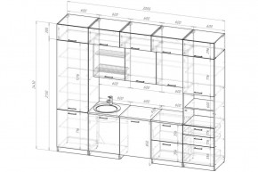 АНТИКА Кухонный гарнитур Экстра 5 (3000 мм) в Можге - mozhga.ok-mebel.com | фото 2