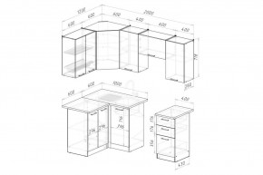 АСАЯ Кухонный гарнитур Оптима 5 (1200*2000 мм) в Можге - mozhga.ok-mebel.com | фото 2