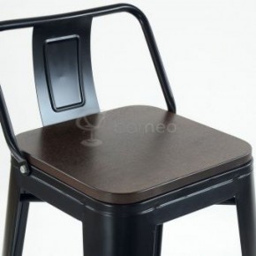 Барный стул N-238 Tolix Wood style Черный в Можге - mozhga.ok-mebel.com | фото 3