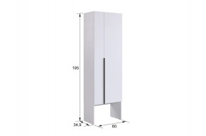 БАСКО Прихожая К8 (графит) в Можге - mozhga.ok-mebel.com | фото 3
