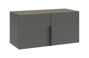 БАСКО Антресоль двухдверная L800 (графит) в Можге - mozhga.ok-mebel.com | фото