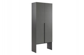 БАСКО Шкаф двухдверный L800 (графит) в Можге - mozhga.ok-mebel.com | фото