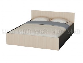 БАСЯ Кровать 1600 (Дуб беленый/Венге) в Можге - mozhga.ok-mebel.com | фото