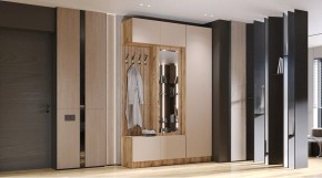 БАВАРИЯ Прихожая (дуб вотан/кашемир) в Можге - mozhga.ok-mebel.com | фото