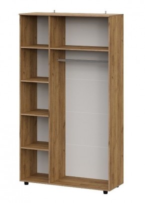БАЙКАЛ Шкаф трехстворчатый (Графит/Дуб золотой) в Можге - mozhga.ok-mebel.com | фото 2