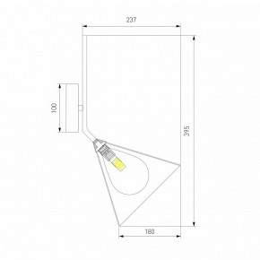 Бра Eurosvet Enigma 70161/1 черный в Можге - mozhga.ok-mebel.com | фото 6
