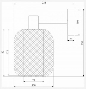 Бра Eurosvet Voile 30192/1 золото в Можге - mozhga.ok-mebel.com | фото 4
