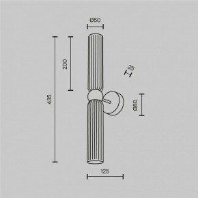 Бра Maytoni Antic MOD302WL-02CG1 в Можге - mozhga.ok-mebel.com | фото 3