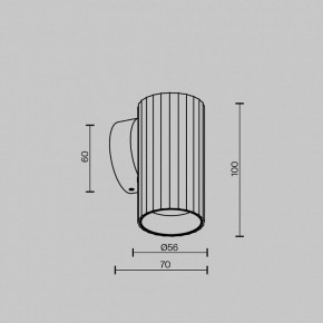 Бра Maytoni Calipso C106WL-01-GU10-B в Можге - mozhga.ok-mebel.com | фото 6