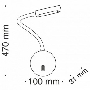 Бра Maytoni Stem C035WL-L3CH3K в Можге - mozhga.ok-mebel.com | фото 6
