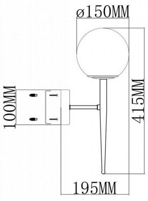 Бра Moderli Scrumbel V11562-1W в Можге - mozhga.ok-mebel.com | фото 6