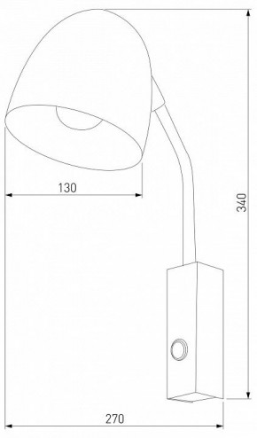 Бра TK Lighting Soho 4167 Soho Black в Можге - mozhga.ok-mebel.com | фото 2
