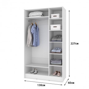 БРАУН Б635 Шкаф-купе в Можге - mozhga.ok-mebel.com | фото 2