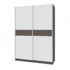БРАУН Б675 Шкаф-купе (анкор темный/анкор светлый) в Можге - mozhga.ok-mebel.com | фото