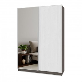 БРАУН Б682 Шкаф-купе (анкор темный/анкор светлый) в Можге - mozhga.ok-mebel.com | фото