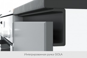 БЬЯНКА Кухонный гарнитур 1,6 белый/лиственница охотская/смоки софт в Можге - mozhga.ok-mebel.com | фото 3