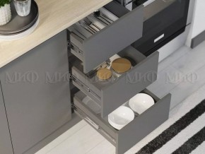 ЧЕЛСИ Кухонный гарнитур 2,0 м (Графит) в Можге - mozhga.ok-mebel.com | фото 2