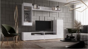 ДАЛЛАС Гостиная (модульная) цемент светлый в Можге - mozhga.ok-mebel.com | фото