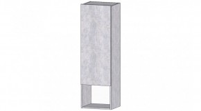 ДАЛЛАС Шкаф с полкой (цемент светлый) в Можге - mozhga.ok-mebel.com | фото