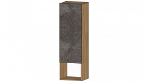 ДАЛЛАС Шкаф с полкой (цемент темный) в Можге - mozhga.ok-mebel.com | фото