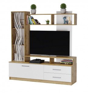 ДАРЬЯ Гостиная (Крафт серый/Крафт белый) в Можге - mozhga.ok-mebel.com | фото 4