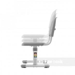 Комплект парта + стул трансформеры Cantare Grey в Можге - mozhga.ok-mebel.com | фото 6