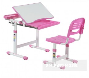 Комплект парта + стул трансформеры Cantare Pink в Можге - mozhga.ok-mebel.com | фото 1