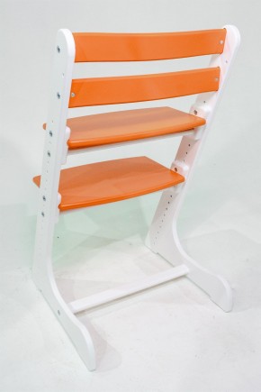 Детский растущий стул Конёк Горбунёк Комфорт ( Бело-оранжевый) в Можге - mozhga.ok-mebel.com | фото 6