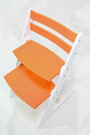 Детский растущий стул Конёк Горбунёк Комфорт ( Бело-оранжевый) в Можге - mozhga.ok-mebel.com | фото 7