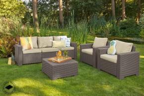 Диван Калифорния 3-х местный (California 2 Sofa), капучино в Можге - mozhga.ok-mebel.com | фото 3