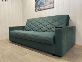 Диван Престиж-15 (НПБ+МДФ) велюр Sensey bottle green в Можге - mozhga.ok-mebel.com | фото 3