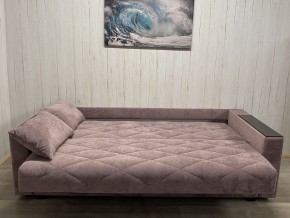 Диван Престиж-15 (НПБ+МДФ) велюр Sensey Elderberry в Можге - mozhga.ok-mebel.com | фото 3