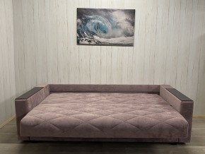 Диван Престиж-15 (НПБ+МДФ) велюр Sensey Elderberry в Можге - mozhga.ok-mebel.com | фото 4