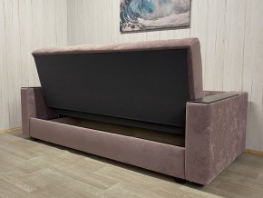 Диван Престиж-15 (НПБ+МДФ) велюр Sensey Elderberry в Можге - mozhga.ok-mebel.com | фото 5