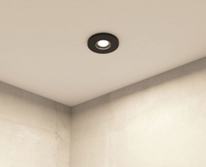 DK2036-BK Встраиваемый светильник влагозащ., IP 44, до 15 Вт, GU10, LED, черный, алюминий в Можге - mozhga.ok-mebel.com | фото 7