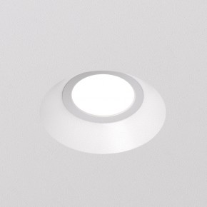 DK2081-WH Встраиваемый точечный светильник для натяжных ПВХ потолков INVIZ, IP 20, до 9 Вт, GU10, LED, белый, ABS-пластик в Можге - mozhga.ok-mebel.com | фото