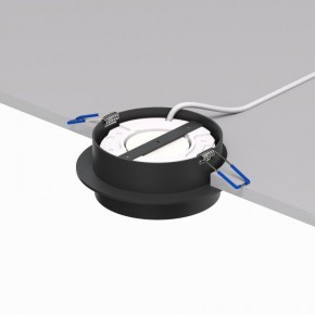 DK2090-BK Встраиваемый светильник FLAT, IP 20, до 15 Вт, GX53, LED, черный, алюминий в Можге - mozhga.ok-mebel.com | фото 4