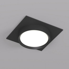 DK2091-BK Встраиваемый светильник FLAT, IP 20, до 15 Вт, GX53, LED, черный, алюминий в Можге - mozhga.ok-mebel.com | фото