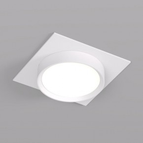 DK2091-WH Встраиваемый светильник FLAT, IP 20, до 15 Вт, GX53, LED, белый, алюминий в Можге - mozhga.ok-mebel.com | фото
