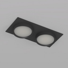 DK2092-BK Встраиваемый светильник FLAT, IP 20, до 15 Вт, GX53, LED, черный, алюминий в Можге - mozhga.ok-mebel.com | фото 5
