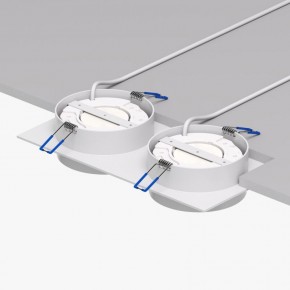 DK2092-WH Встраиваемый светильник FLAT, IP 20, до 15 Вт, GX53, LED, белый, алюминий в Можге - mozhga.ok-mebel.com | фото 4