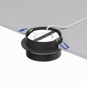 DK2100-BK Встраиваемый светильник NIKO, IP 20, до 15 Вт, GX53, LED, черный, акрил, алюминий в Можге - mozhga.ok-mebel.com | фото 4