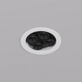 DK2510-WB Встраиваемый светильник SPACE со светодиодом d65 220V 8W 38° 4000К IP20 белый/черный алюминий в Можге - mozhga.ok-mebel.com | фото 2