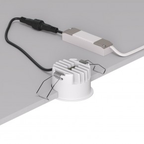 DK2510-WB Встраиваемый светильник SPACE со светодиодом d65 220V 8W 38° 4000К IP20 белый/черный алюминий в Можге - mozhga.ok-mebel.com | фото 3