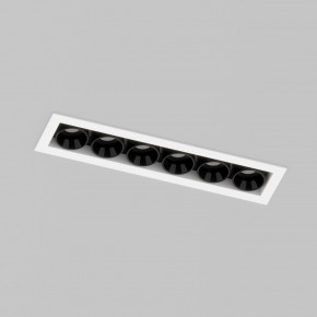 DK2514-WB Встраиваемый светильник SPACE со светодиодом L126mm 220V 10W 38° 4000К IP20 белый/черный алюминий в Можге - mozhga.ok-mebel.com | фото 2