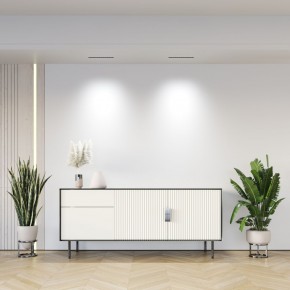 DK2515-WB Встраиваемый светильник SPACE со светодиодом L240mm 220V 20W 38° 4000К IP20 белый/черный алюминий в Можге - mozhga.ok-mebel.com | фото 7