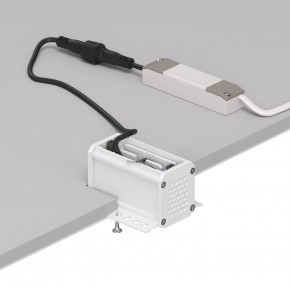 DK2530-WB Встраиваемый светильник SPACE со светодиодом под шпатлевку L69mm 220V 6W 38° 4000К IP20 белый/черный алюминий в Можге - mozhga.ok-mebel.com | фото 5